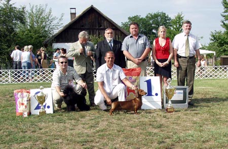 O-MEN vom Golf - Nyíregyháza CACIB SHOW  2003-  Best in Show  Judge: Korozs András (H)