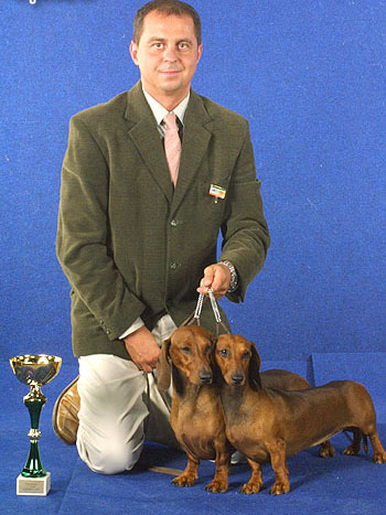 O-Men vom Golf - Okos vom Golf Österreich Bundessieger Show  Tulln 2002  -  Paarklasse II. -  2002  
